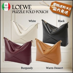 国内発 LOEWE パズルフォルド ポーチ C510PT1X01 人気